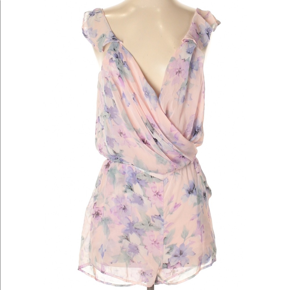 Lucca Couture Floral Romper